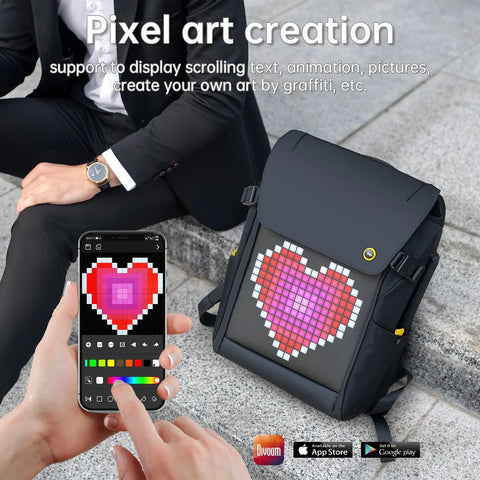 Divoom Pixel Backpack 15 / Pixoo-M - LeftLamp